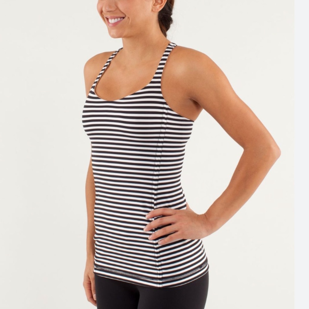 Lululemon Free To Be Tank Striped
